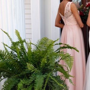 Blush prom dress/bridesmaids dress